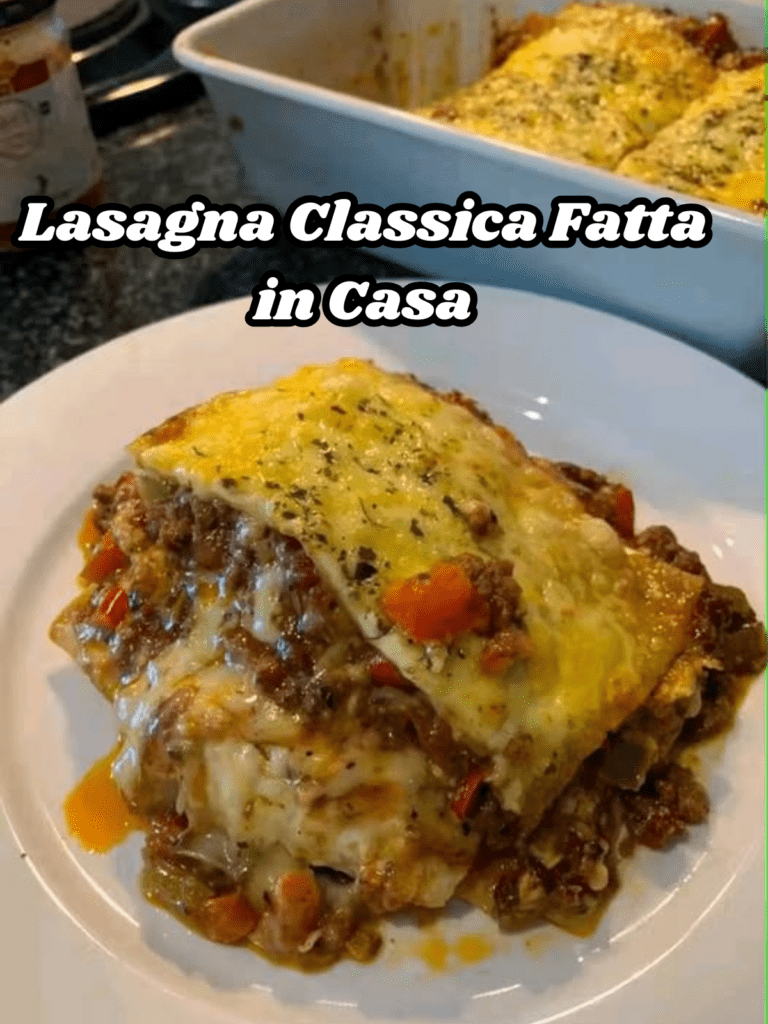 Lasagna Classica Fatta in Casa
