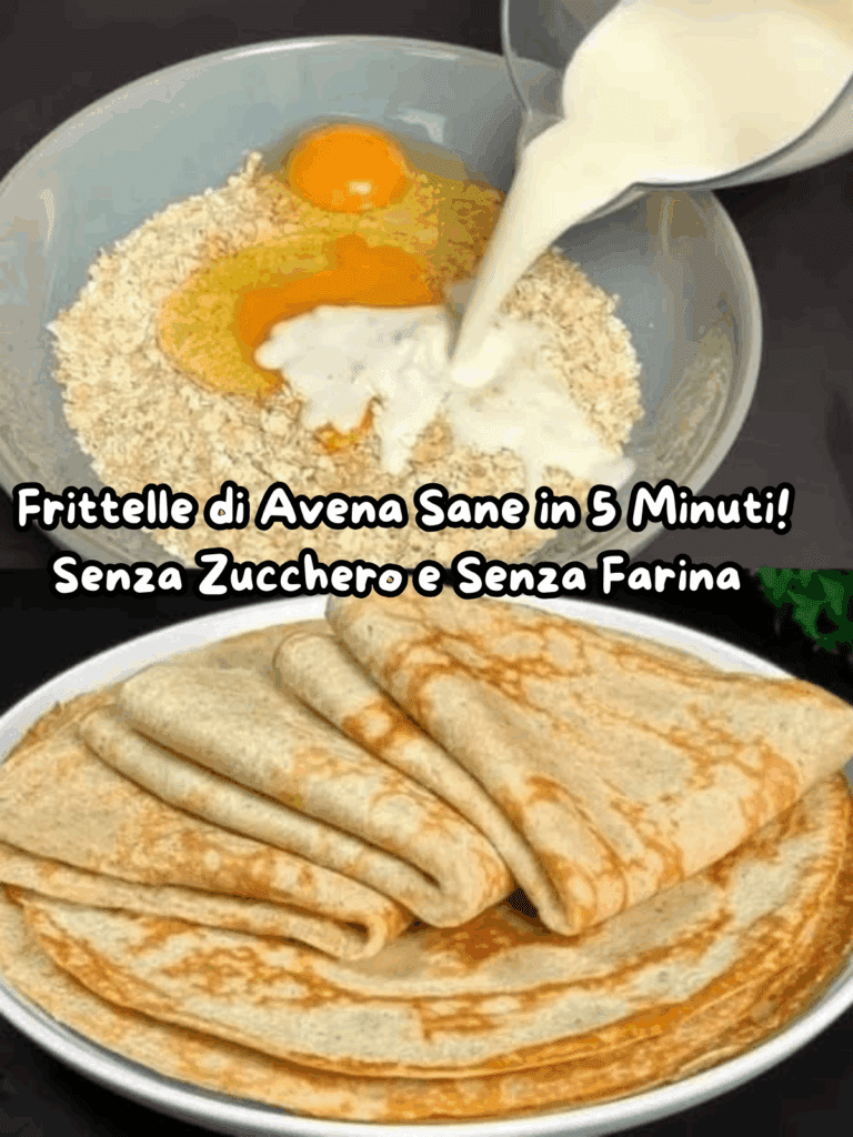 Frittelle di Avena Sane in 5 Minuti! Senza Zucchero e Senza Farina