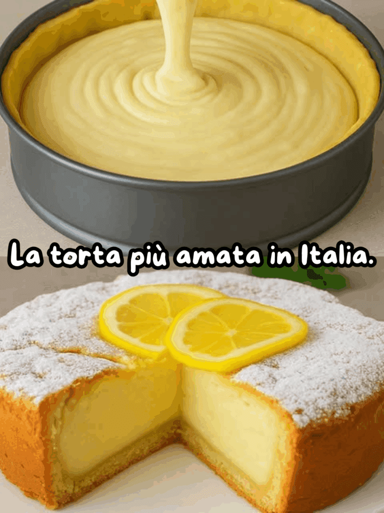 TORTA ALLA CREMA DI LIMONE