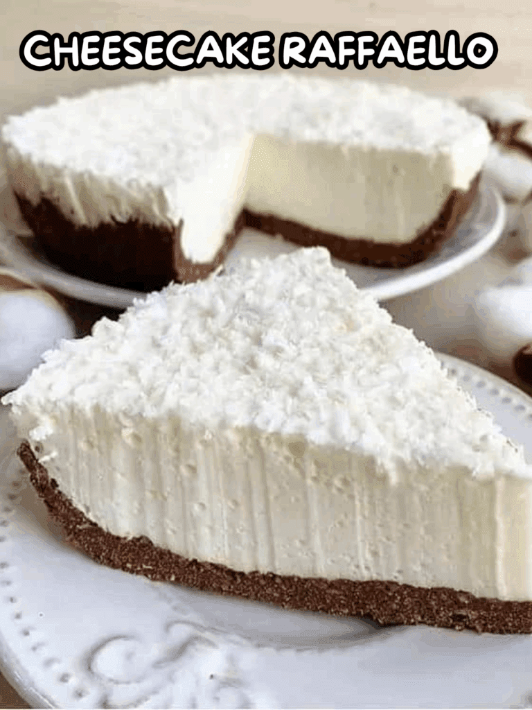 Cheesecake Raffaello