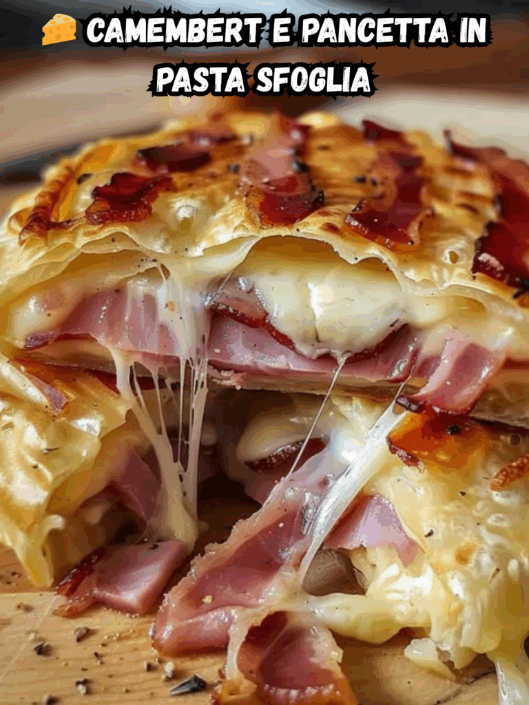 Camembert e Pancetta in Pasta Sfoglia