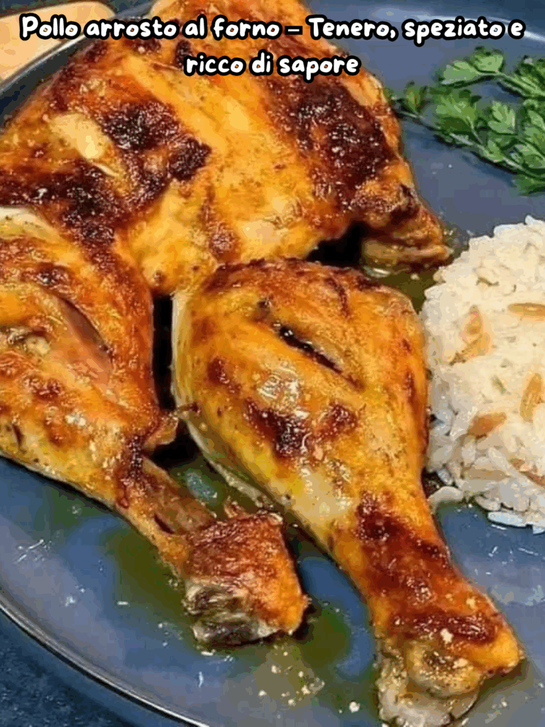 Pollo arrosto al forno – Tenero, speziato e ricco di sapore