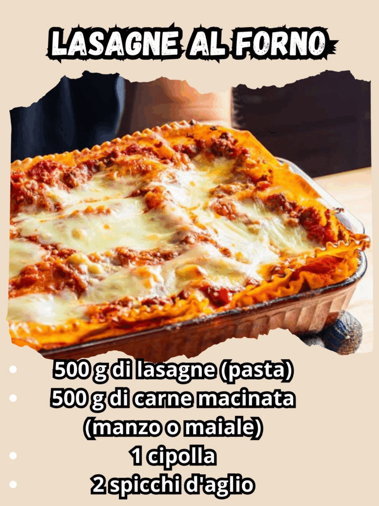 Lasagne al forno