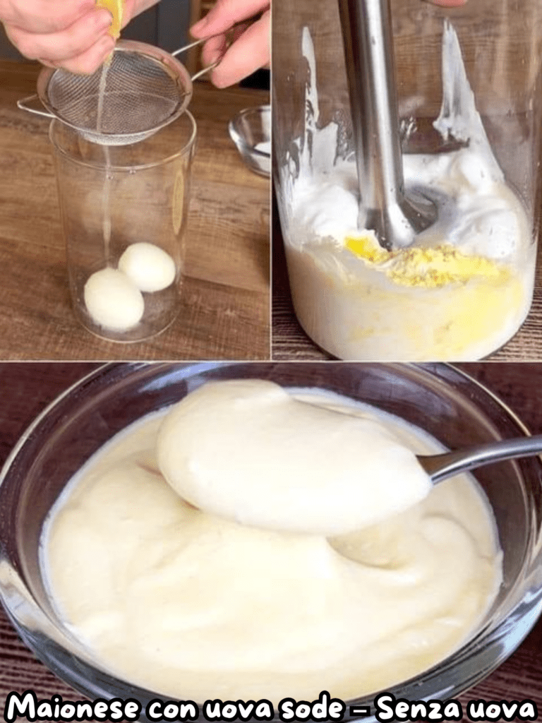 Maionese con uova sode – Senza uova crude!