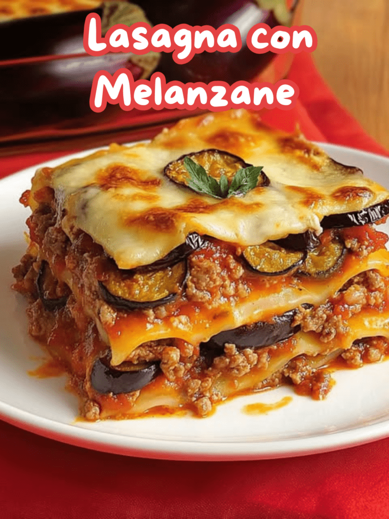 lasagna con melanzane