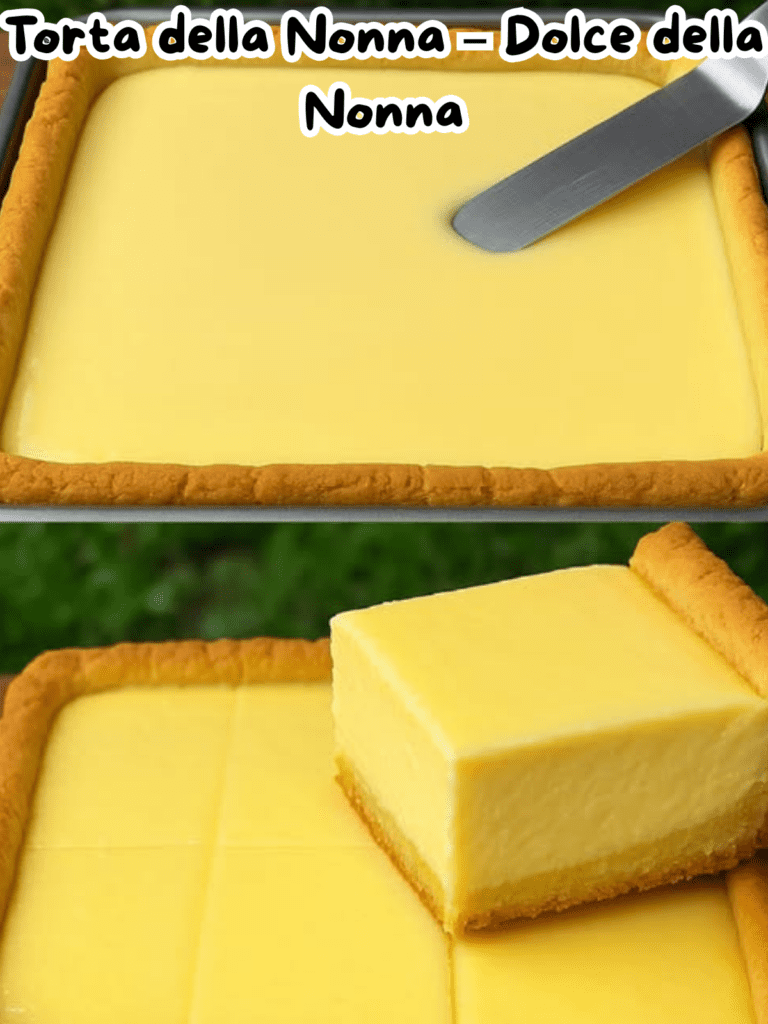 Torta della Nonna – Dolce della Nonna