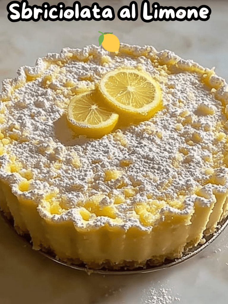 Sbriciolata al Limone