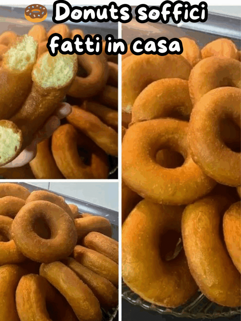 Donuts soffici fatti in casa