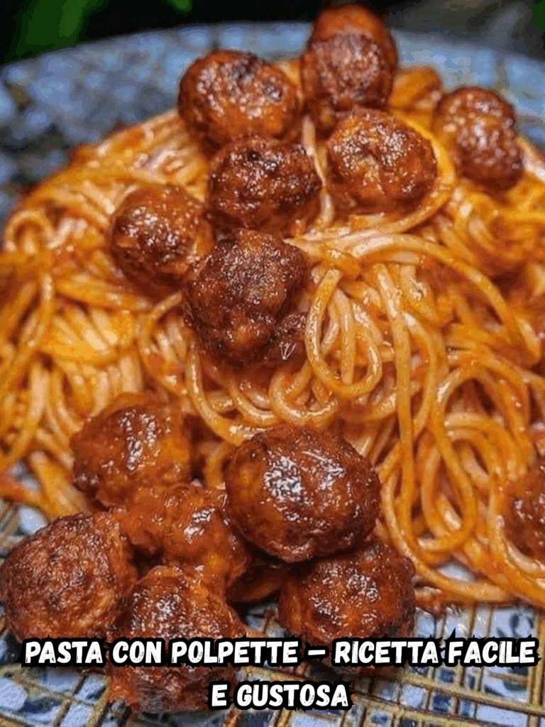 Pasta con polpette Ricetta