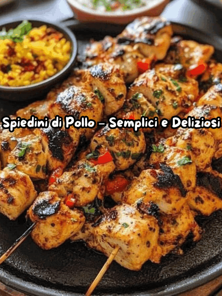 Spiedini di Pollo – Semplici e Deliziosi