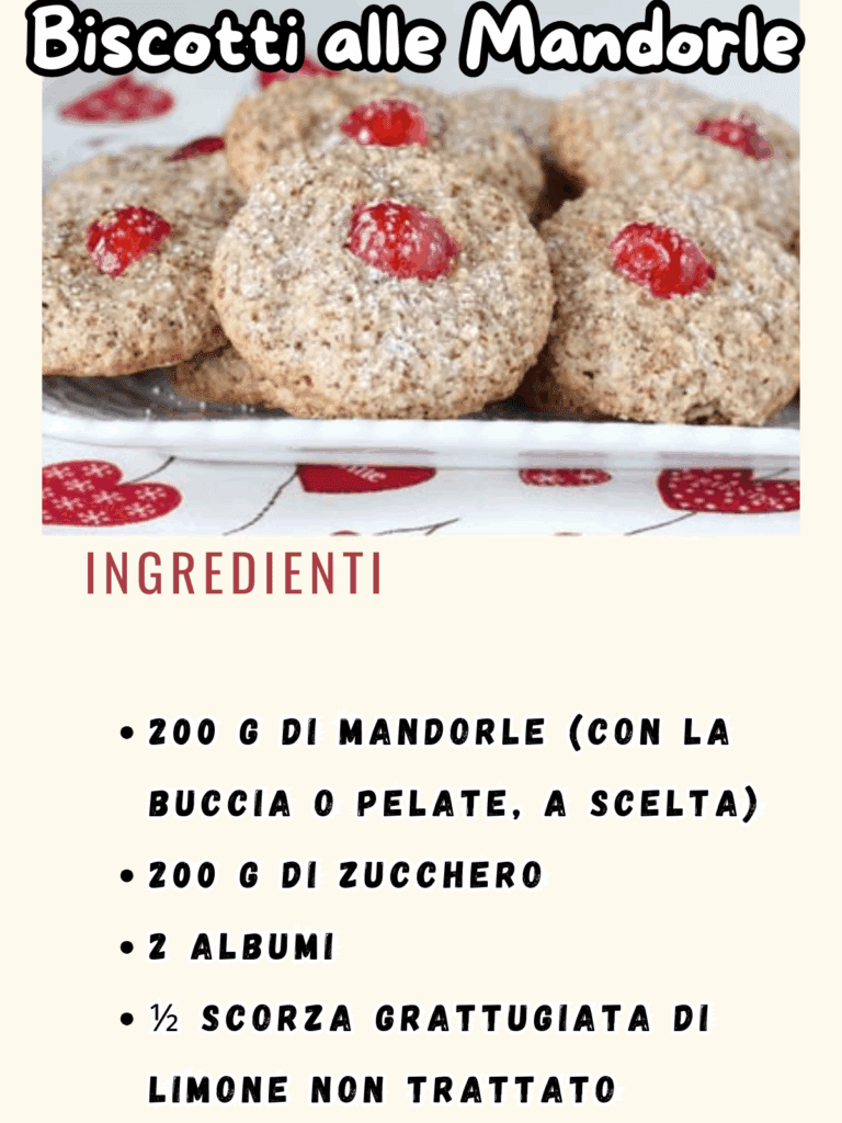 Biscotti alle Mandorle