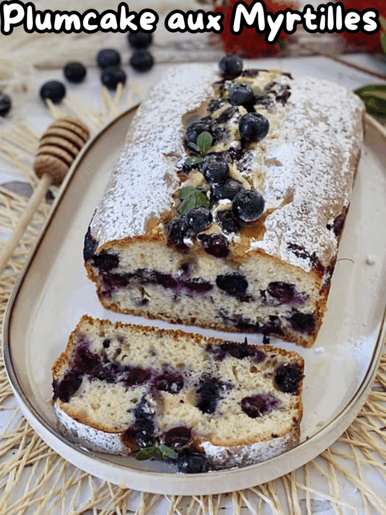 Plumcake aux Myrtilles