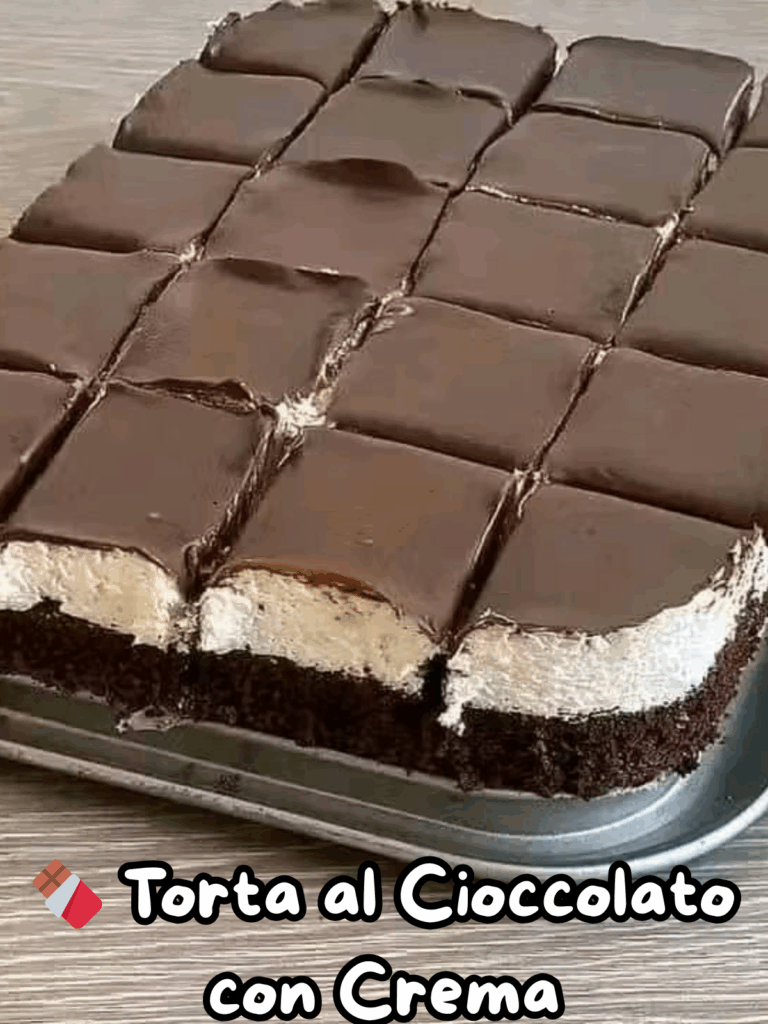 Torta al Cioccolato con Crema