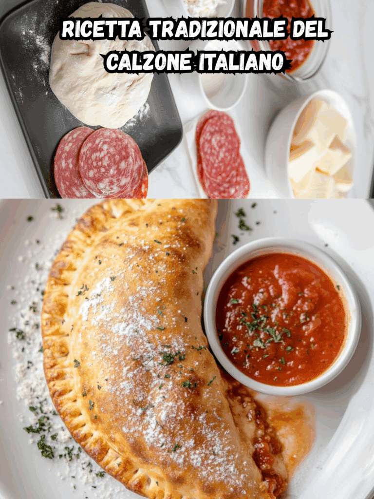 Ricetta tradizionale del calzone italiano