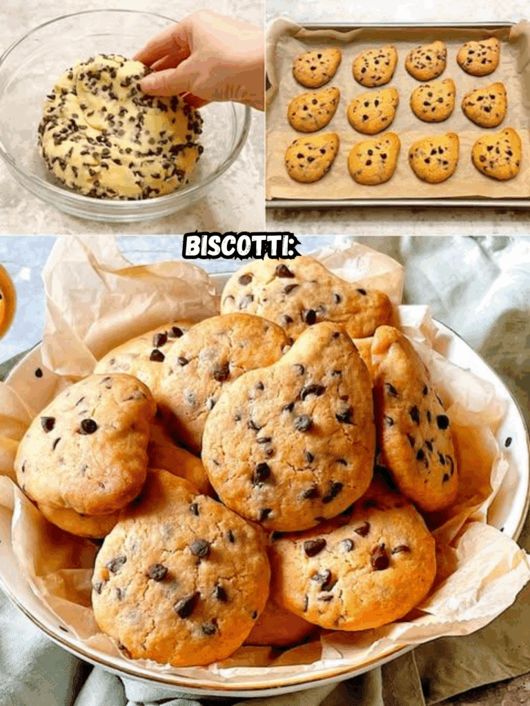 Biscotti con Gocce di Cioccolato: pronti in pochi minuti, dal profumo irresistibile