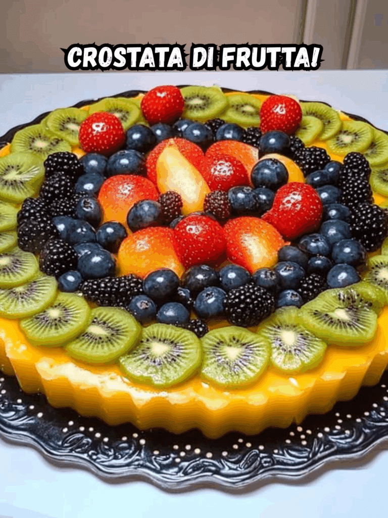 Crostata di Frutta: Un Dolce Fresco e Colorato per Ogni Occasione