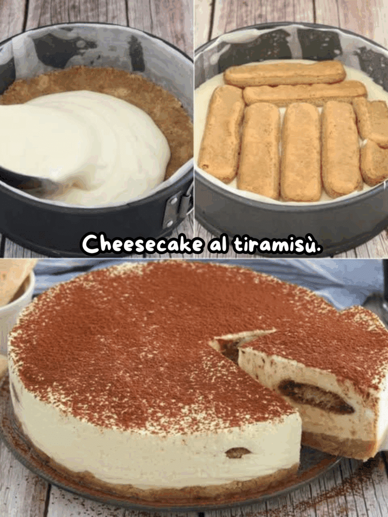 Cheesecake al tiramisù: un dolce cremoso e irresistibile, senza cottura