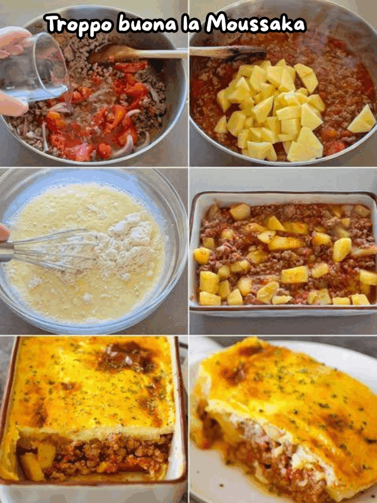 Moussaka bulgara cremosa: un piatto unico ricco di sapore e tradizione