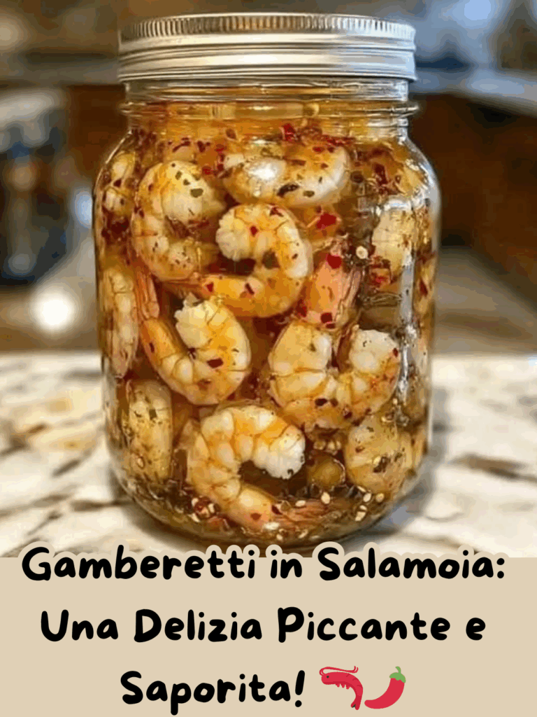 Gamberetti in Salamoia: Una Delizia Piccante e Saporita! 