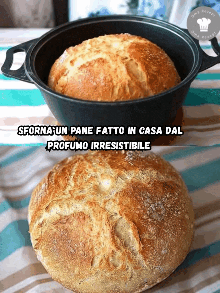 Pane fatto in casa dal profumo irresistibile