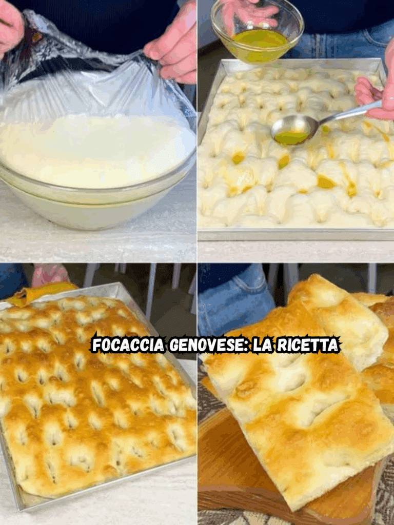 Focaccia genovese: la ricetta tradizionale ligure dal cuore soffice e dalla crosticina croccante