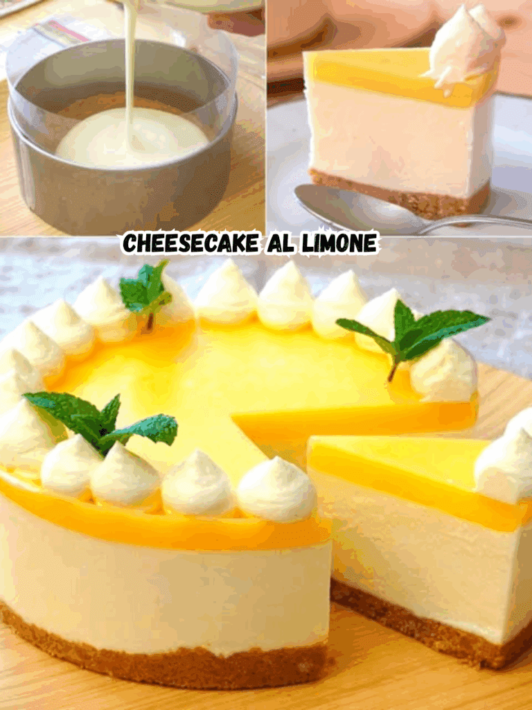 Cheesecake al limone: la torta fredda che profuma d’estate
