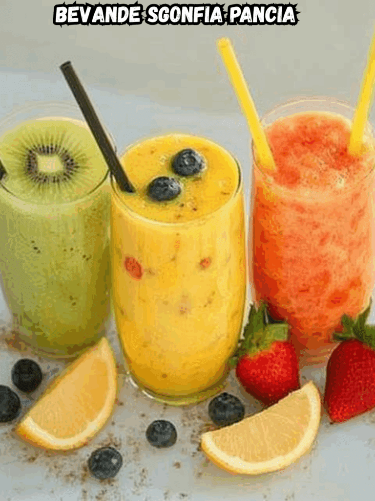 Bevande Sgonfia Pancia: Rinfrescanti, Naturali e Disintossicanti