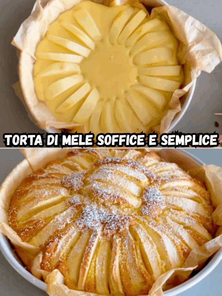 Torta di mele soffice e semplice