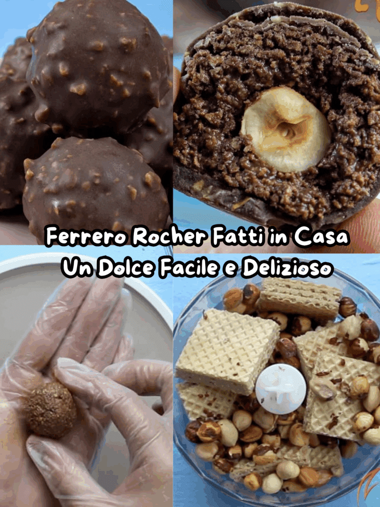 Ferrero Rocher Fatti in Casa – Un Dolce Facile e Delizioso