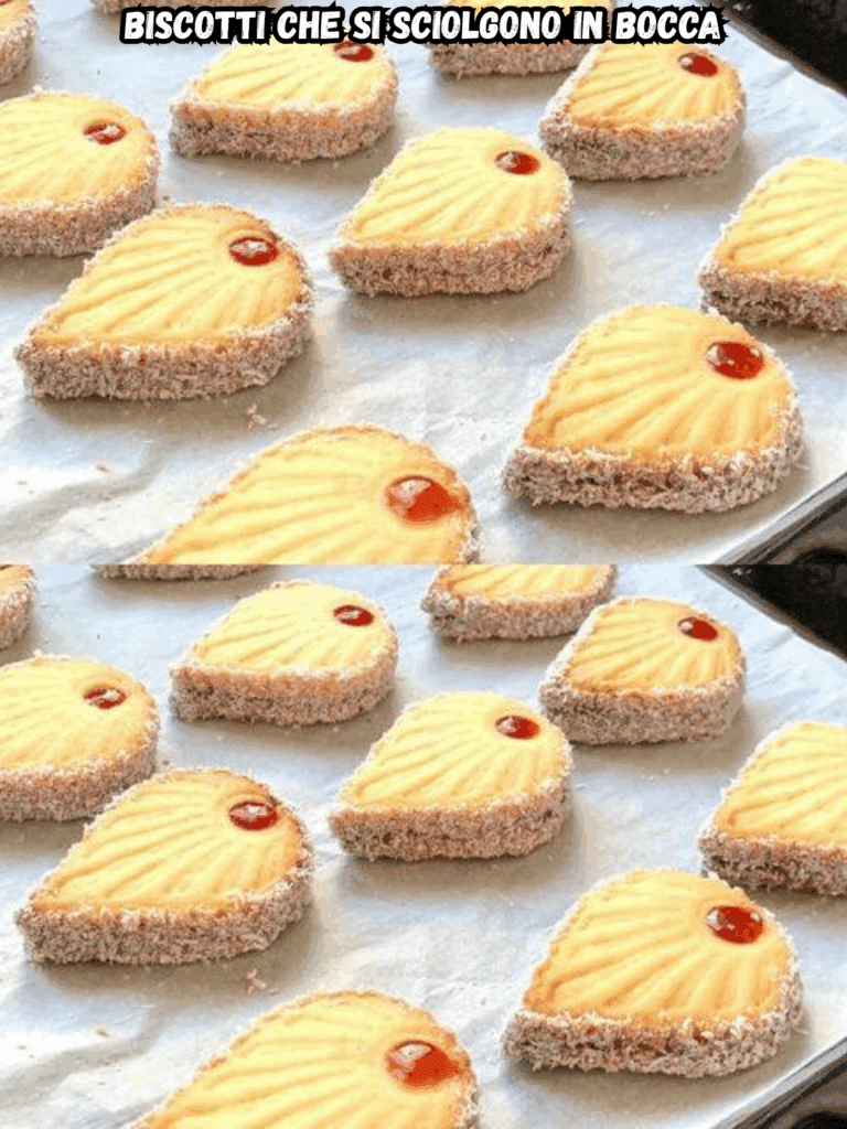 Biscotti che si sciolgono in bocca