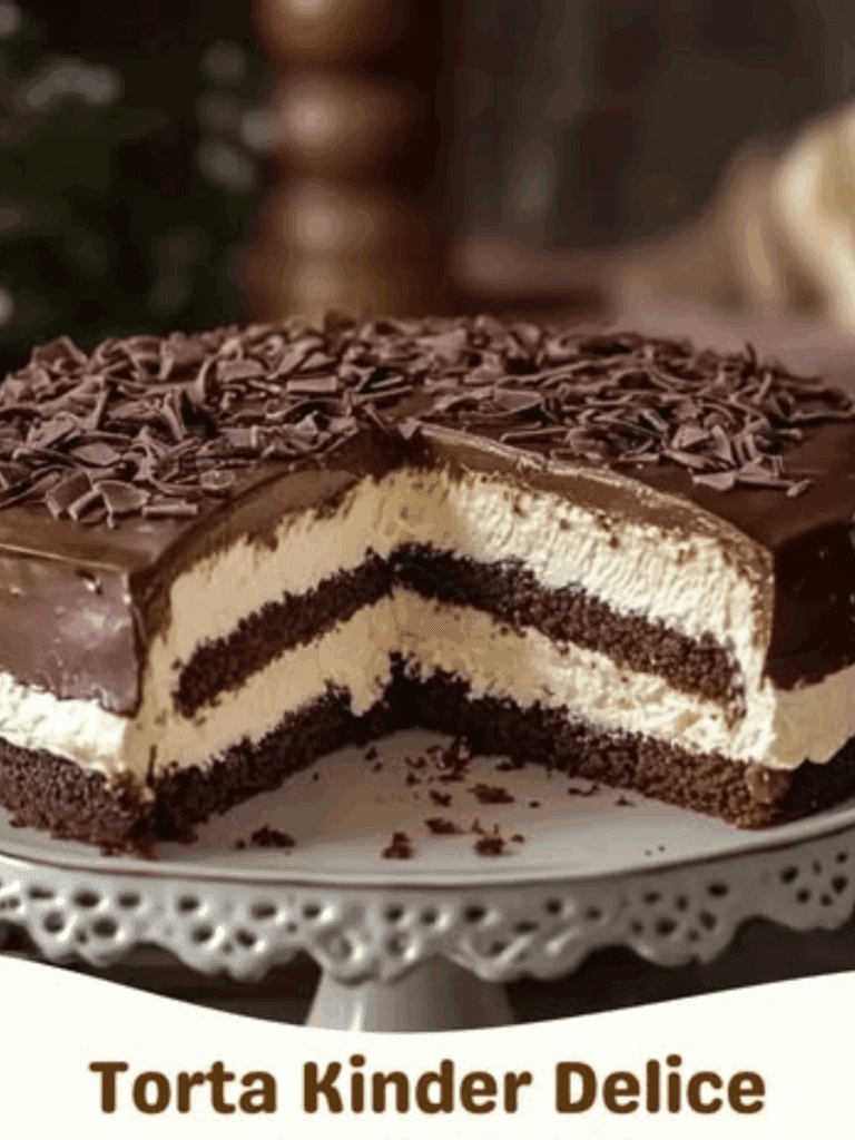 Torta Kinder Délice Fatta in Casa