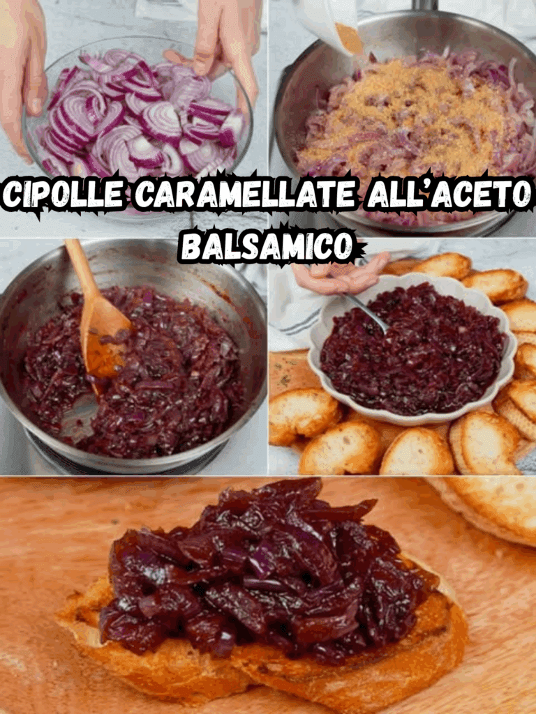 Cipolle Caramellate all’Aceto Balsamico