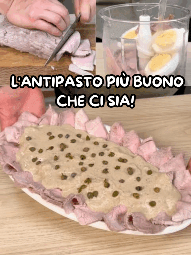 Vitello Tonnato Classico: Ricetta Tradizionale con Salsa Cremosa