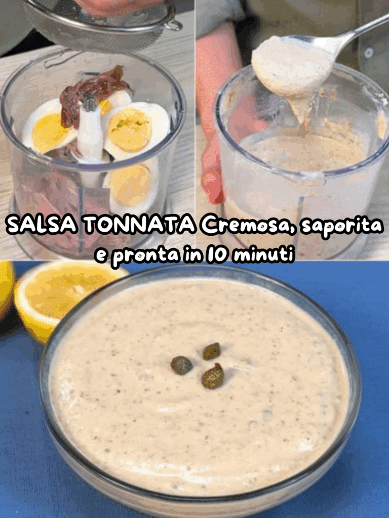 Salsa Tonnata – Cremosa, Saporita e Pronta in 10 Minuti