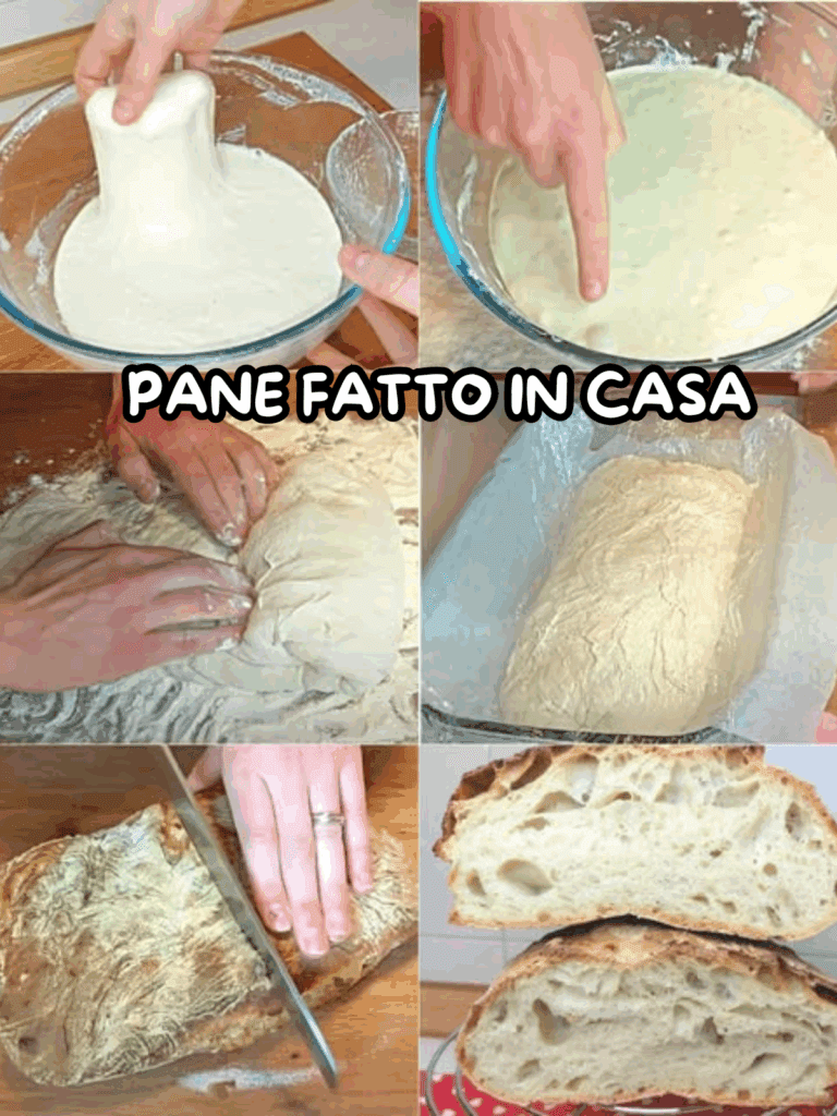 Pane fatto in casa: croccante fuori, morbido dentro