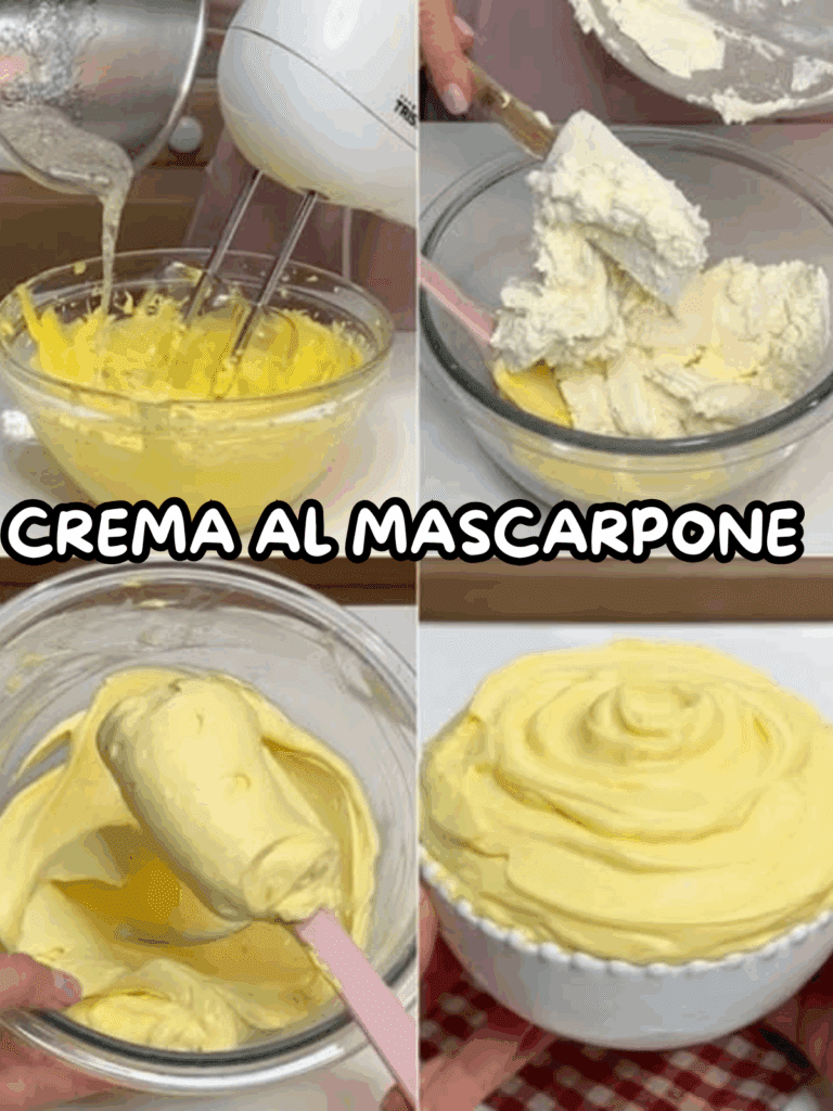 Crema al Mascarpone: La Delizia Cremosa con Solo Quattro Ingredienti