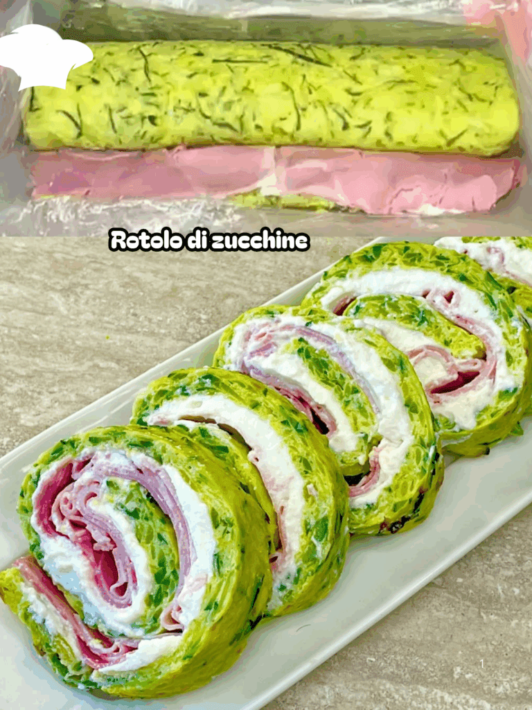 Rotolo di zucchine: la ricetta dell’antipasto sfizioso e saporito