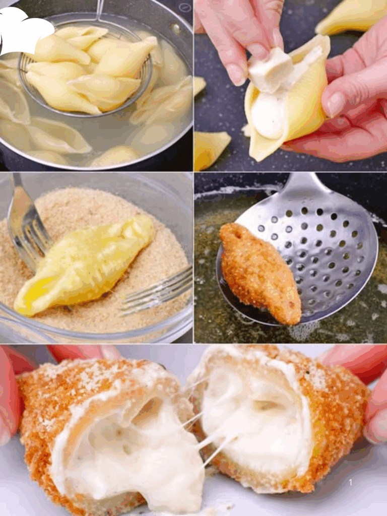 Conchiglioni fritti ripieni: l’antipasto sfizioso che conquisterà tutti
