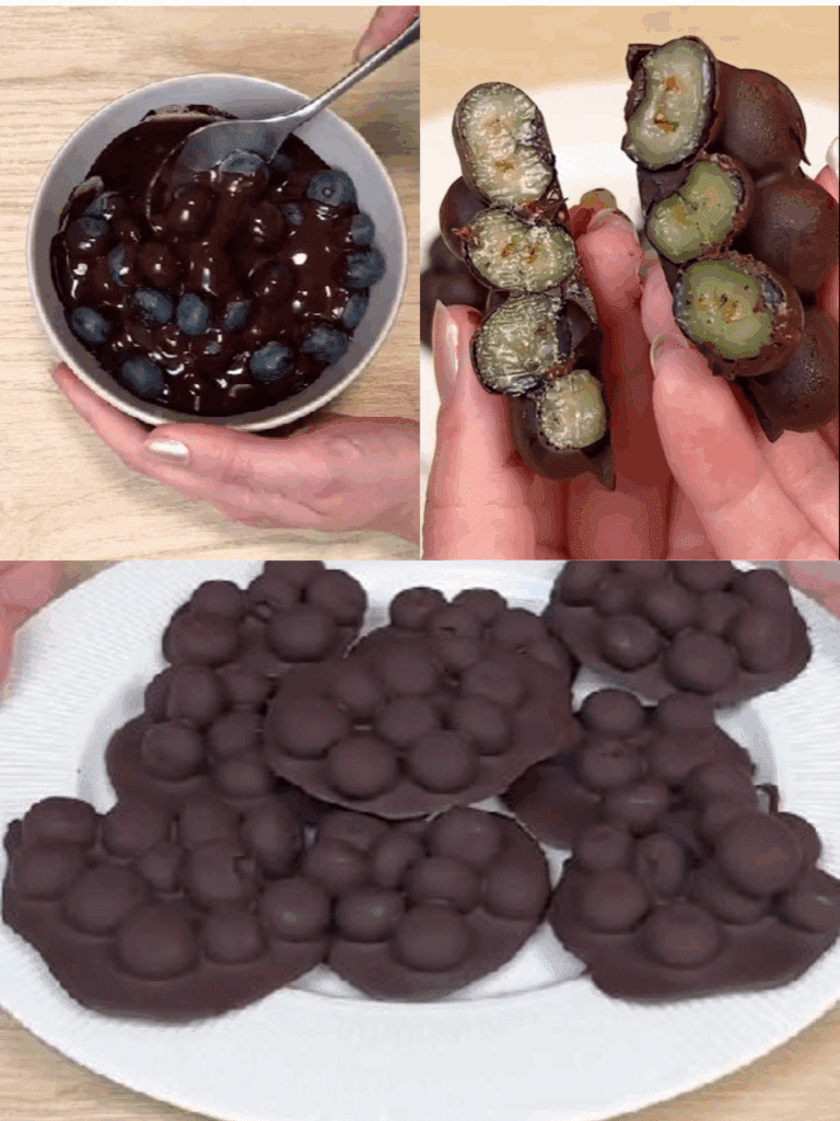 Mirtilli al cioccolato: un dolcetto fresco, veloce e irresistibile per ogni momento della giornata
