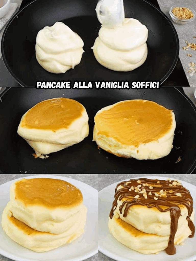 Pancake alla vaniglia soffici: la colazione ideale per iniziare la giornata con dolcezza