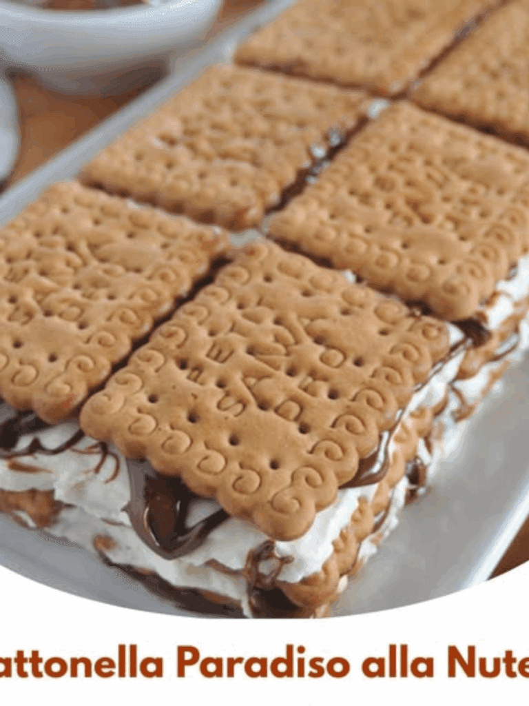 Mattonella Paradiso alla Nutella