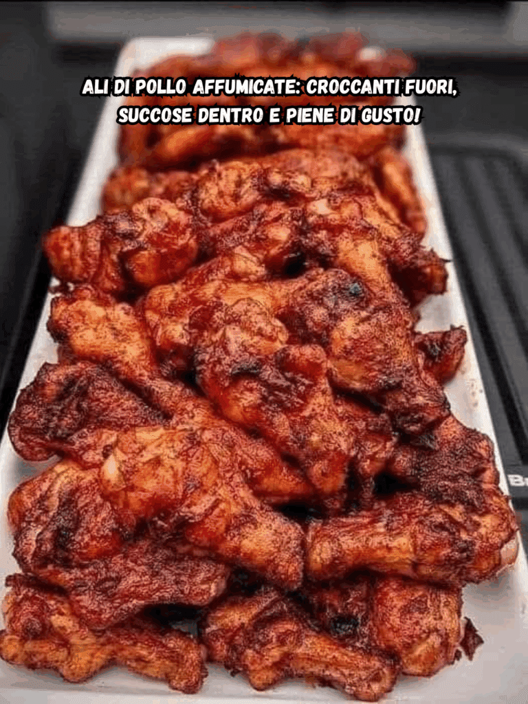 Ali di Pollo Affumicate: Croccanti Fuori, Succose Dentro e Piene di Gusto!