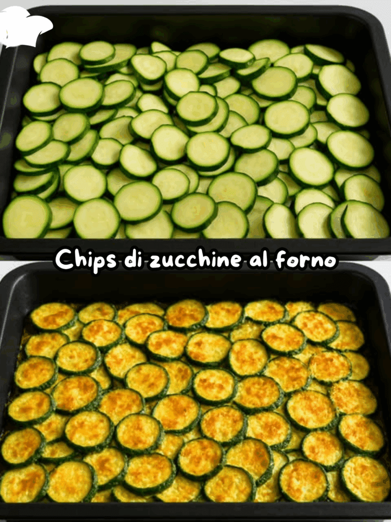 Chips di zucchine al forno: croccanti, leggere e irresistibili