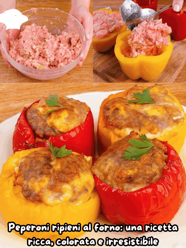 Peperoni ripieni al forno: una ricetta ricca, colorata e irresistibile