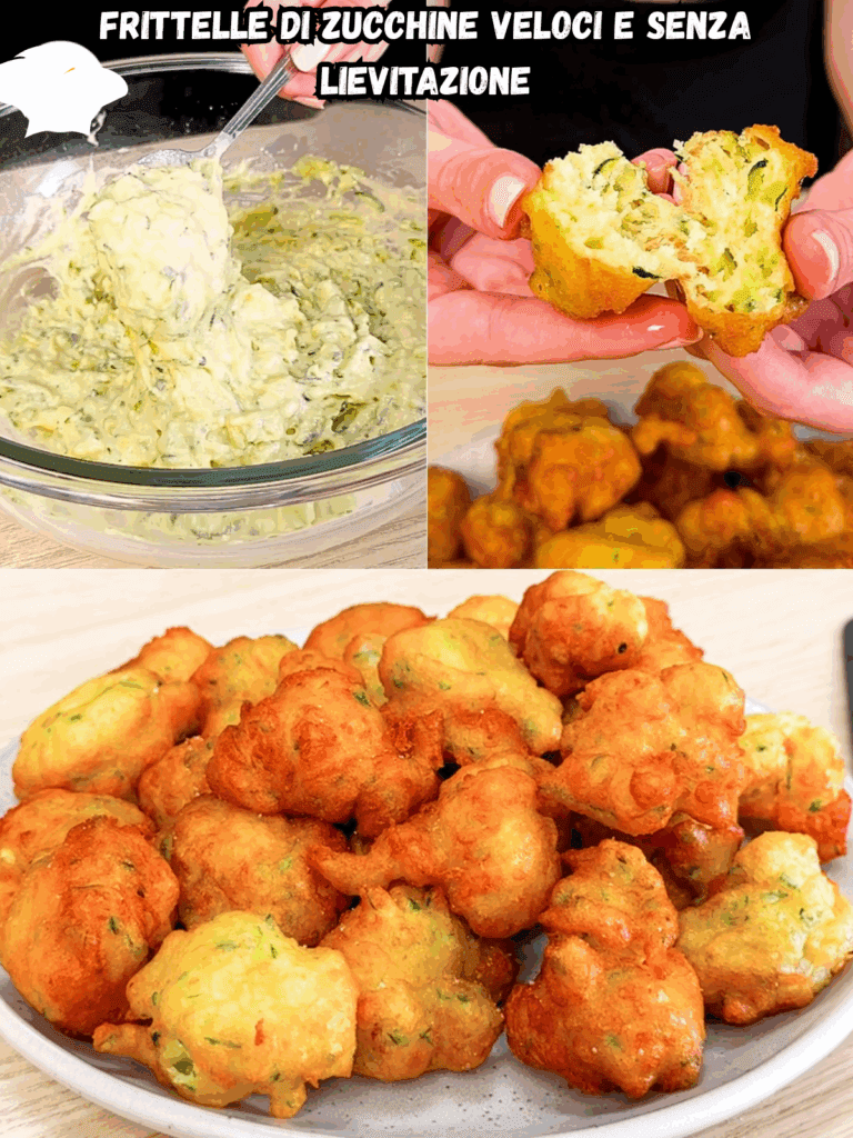 Frittelle di Zucchine Veloci e Senza Lievitazione: un antipasto semplice, saporito e irresistibile