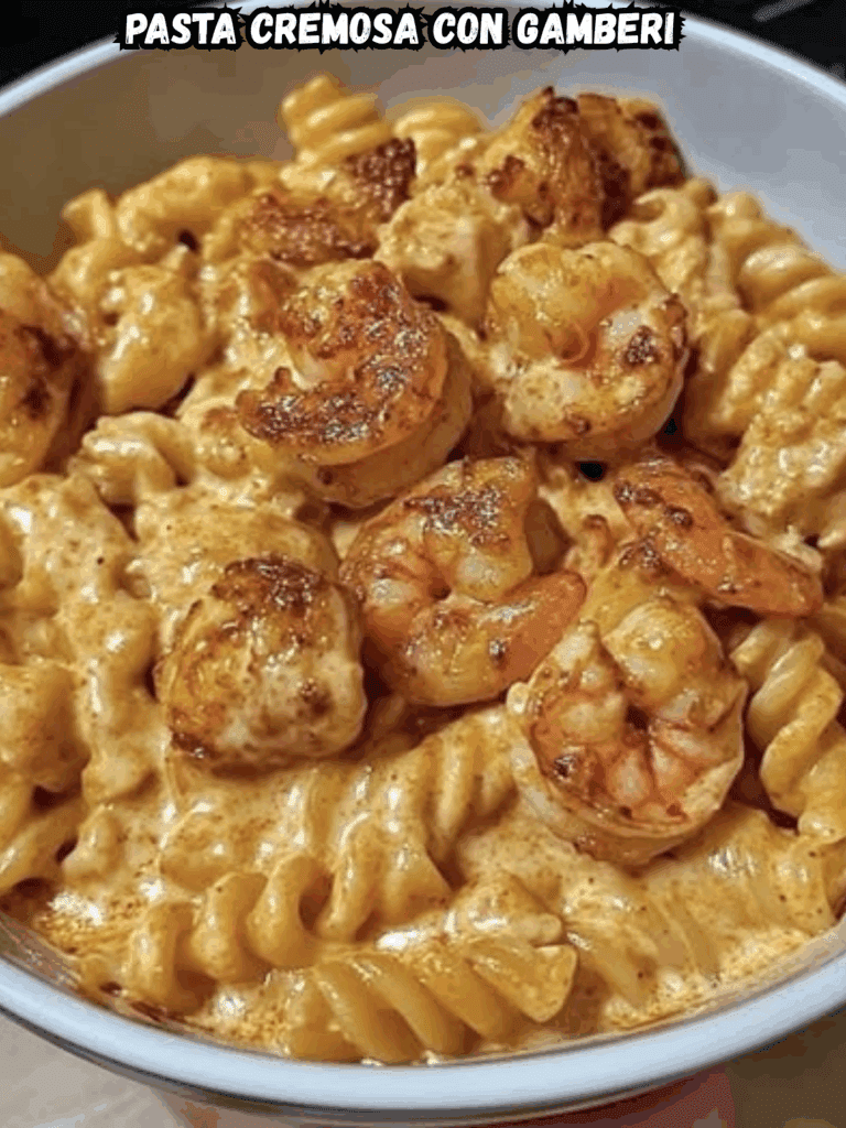 Pasta Cremosa con Gamberi: Un Piatto Delizioso e Raffinato