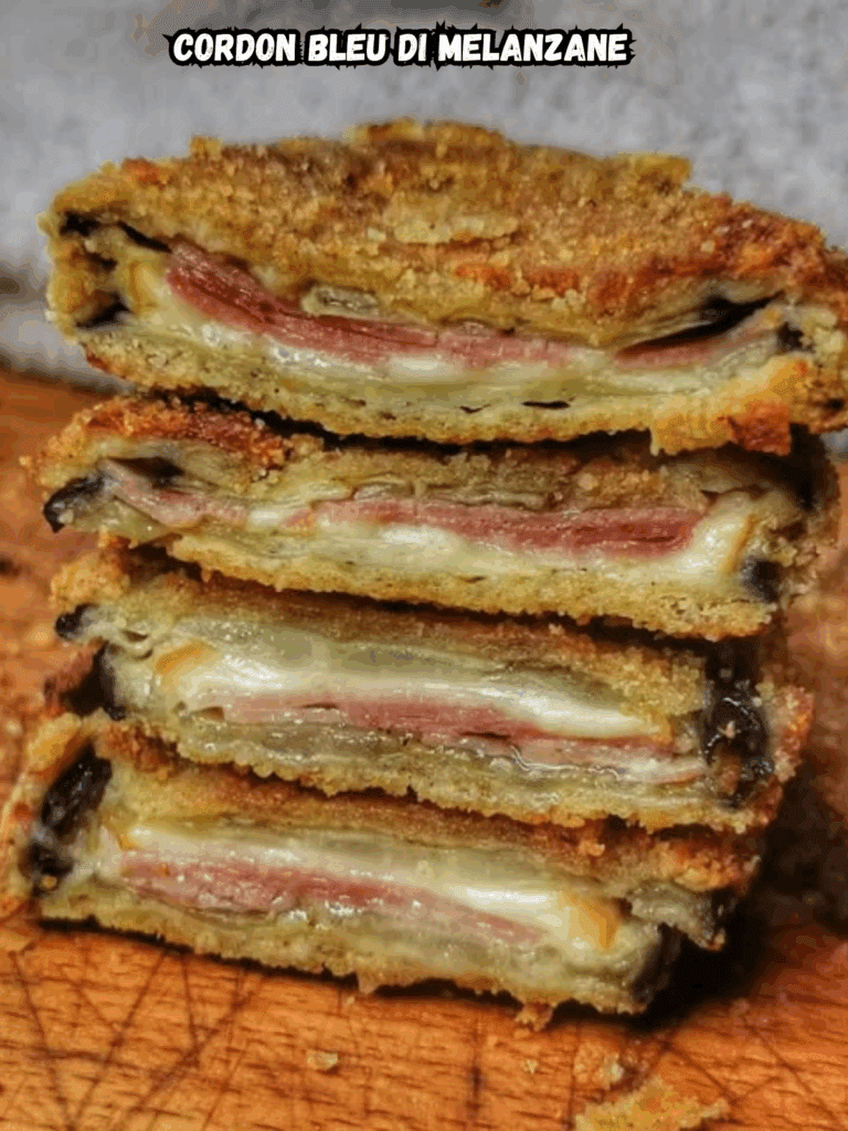 Cordon bleu di melanzane: l’idea veloce, gustosa e filante che conquista al primo morso