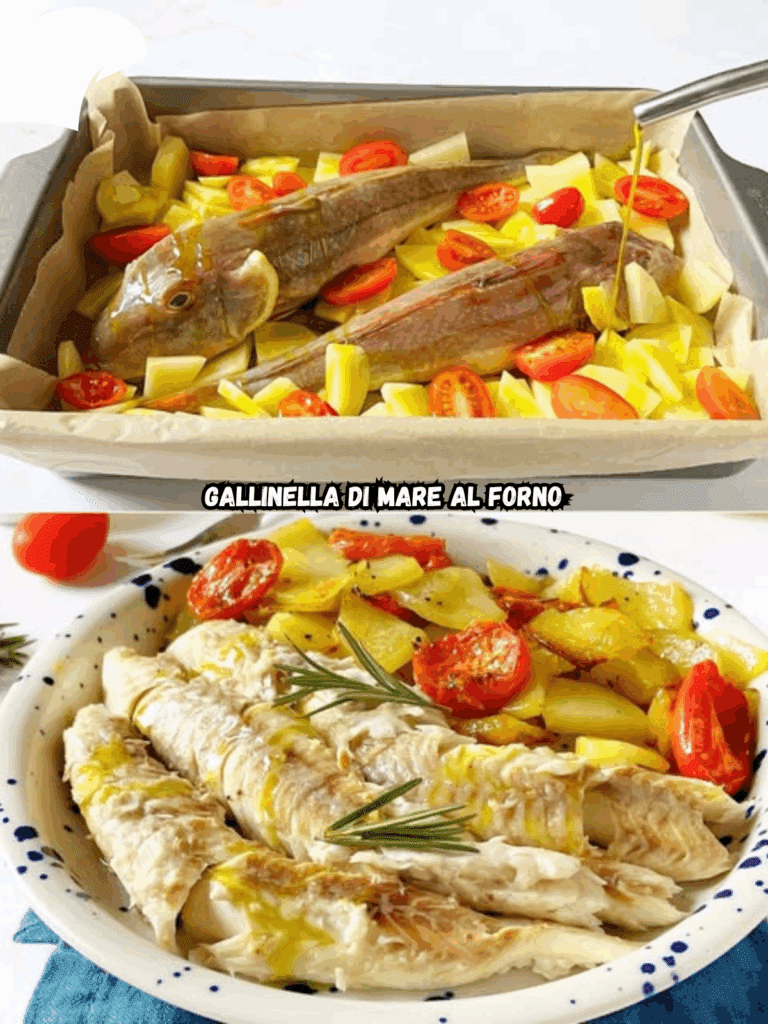 Gallinella di mare al forno: un secondo di pesce gustoso, profumato e leggero