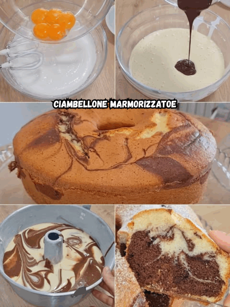Ciambellone Marmorizzato: Soffice, Goloso e Perfetto per Ogni Occasione