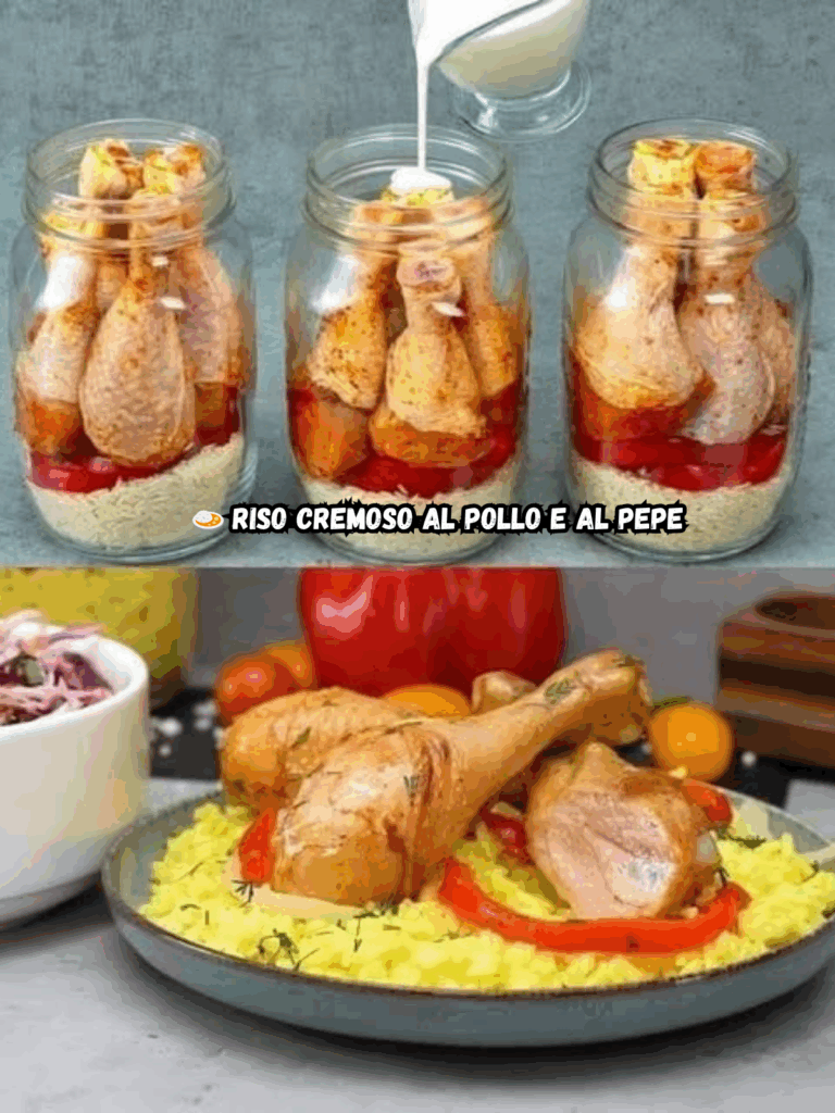 Riso Cremoso al Pollo e al Pepe